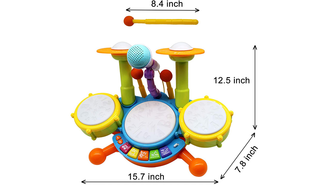 Toyard beginner drum set for kids wholesale toy companies